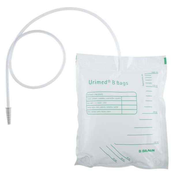 Urinbeutel ohne Ablassventil unsteril, 1500 ml